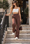Cool Coffee White Score Tiye Pants - 5