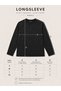 Double Color Eagle Printed Detailed Oversize Long Sleeve Tshirt - 8