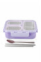 Steel Inner 3-Compartment Storage Container 620 ml - 4
