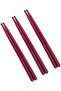 Gfk-801Crd-3X 5A Drum Sticks Unbreakable Polyemid Cherry Rot Color Drumstick 5A Drumsticks 6 Pieces - 2