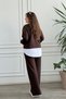 Shirt Detailed Embroidered Triple Set - 7