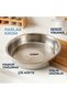 Stainless Chrome Basin 53 cm - Number 13 / Dough Basin / Puree Basin / Multi-Purpose Basin (53 cm Diameter) - 2