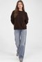Mixray Hair Braid Patterned Ribbed Knit Sweater - 2