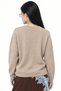 Mixray Heart Detailed Oversize Knitwear Cardigan - 4