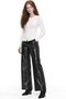 Mixray Buttoned Slim Fit Ribbed Knit Cardigan - 4