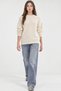 Mixray Long Sleeve Ribbed Knit Sweater - 3
