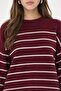 Striped Round Neck Comfortable Knitted Sweater - 3