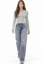 Mixray Buttoned Slim Fit Ribbed Knit Cardigan - 2
