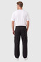 Men's Relaxed Fit Loose Cut Lycra Black Outdoor Cargo Pants – Multi-Pocket Wide Leg 1705421 - 5