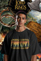 Middle Earth Lord of the Rings Printed Unisex Oversize 24/1 100% Cotton T-Shirt - 2