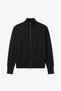 Black Double Zipper Cardigan - 4
