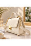 Woman's cream shoulder bag - 2