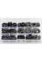260Pcs Star Lock Washers Kit Push On Speed Clips Fasteners Assortment Kit M3 M4 M5 M6 M8 M10 M12 - 5