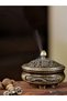 1PC Longfeng Fingertip Stove, Three-Legged Small Incense Burner, Non-Stick Powder Tray, Creative Aro - 8