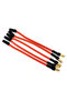 3PCS 10cm 3pcs RC Motor/ESC Extension Cable 10CM/25CM with 16AWG Silicone Cable 3.5mm Banana Head F - 5
