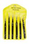 6pcs Stainless Steel Curved Straight Black Tweezer Nail Art Rhinestones Nipper Picking Tool Sequins - 7