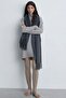 2 Pairs of Fingerless, Thick Ribbed, Above-Knee Leggings with Cotton Content - 2