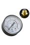 1/4" Thread 0-180PSI 0-12Bar Accurate For Air Pressure Measurement 1/4 Thread 50mm Pressure Gauge Fo - 2