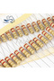 1M 50PCS 1/2W 5% 0.1R~10M Carbon Film Resistors 100R 220R 1K 1.5K 2.2K 3K 4.7K 10K 22K 47K 100K 1M 1 - 3