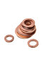 80pcs Flat Ring Seal Gasket Assortment Kit With Box copper/aluminium Washer Set M10/M12/M14/M16/M18 - 5