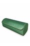 3-Piece Snap Watch and Jewelry Box – Pull up Faux Leather, Handmade Special Padded Design Green - 2
