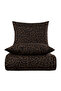 Roar Double 100% Cotton Ranforce Duvet Cover Set Brown 57 Thread (3 Pieces) 200X220/50X70 Brown - 4