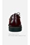 Sider Loafer Shoes Genuine Leather Burgundy - 8