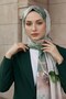 Women's Luxury Medina Silk Shawl Emerald Green - 3