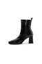 Dai̇se Square-Toe Thick-Heeled Luxury Women's Stretch Boots - 6