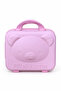 Ziplock Makeup Bag Suitcase Pink, Waterproof Shockproof Cosmetic Organizer 30 X 23 X 16 cm - 3