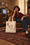 Cest Colorful Printed 100% Organic Cotton Gabardine Gusseted Canvas Tote Bag - 4