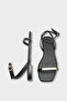 Nadean Flat-Toe Metal Single Strap Flat Heeled Women's Sandals - 3
