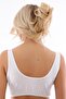 100% Cotton Ribbed Mother's Half Tank Top Lambada Bra 6020 - 2