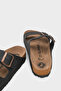 Double Banded Buckle Women's Slippers - 5