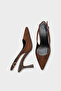 Moina Pointed Toe Mid-Heeled Women's Shoes with Back Strap - 4