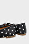 Cathryn Buckle-Strapped Polka Dot Women's Ballerinas - 5