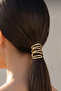 Molten Metal Minimal Detailed Metal Elastic Hair Clip