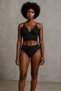 Koton Black Polka Dot Bralet Set Ds200583BRT