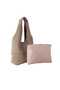 26014 Genuine Suede Leather Women's Shoulder Bag - 4