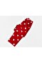 Mother-Daughter Cotton Suede Fabric Red Heart Pattern Shirt Collar Buttoned Long Sleeve Pajama Set - 6