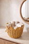 Rattan Wicker Decorative Organizer Basket with Handles - 2