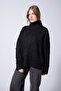 Pompom Pearl Knitwear Sweater Black