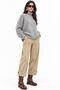 Mixray Oversize Ribbed Turtleneck Sweater - 3