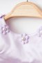 Ponpon Baby Girl Newborn Tulle Floral Mevlüt Dress Special Occasion Outfit 4 Pieces - 3