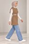 Women's Steel Knit Sleeveless Sweater - 6
