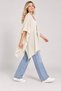 Women's steel braided poncho cardigan - 5