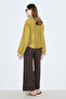 Wide Sleeve Dress Bluz Yellow - 6