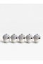 Set of 5 Spice Containers with Palamut Figures, Decorative Spice Container, Kitchen Organizer - 2