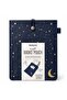 Bookaroo Moon & Stars Gusseted Books & Stuff Pouch – Book, Notebook, and Tablet Organizer Bag
