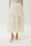 Emilia Layered Tulle Skirt Beige - 4